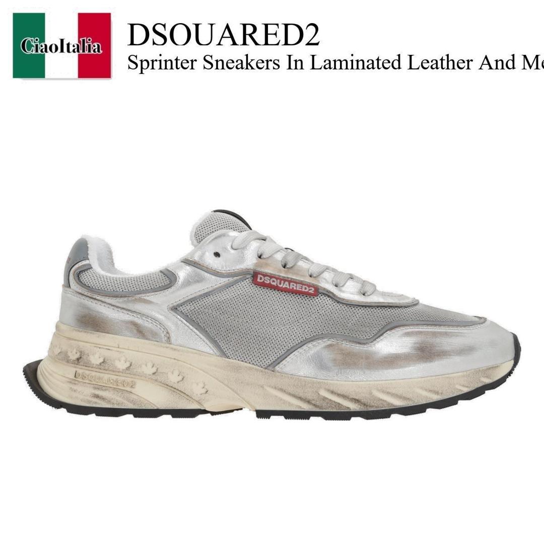 スニーカー DSQUARED2 Men Sneakers Silver SNM040134708185 2137 楽天市場】DSQUARED(カラーシルバー)(スニーカー|メンズ靴