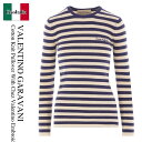 【数量限定・在庫限り・早い者勝ち!】 バレンチノ / Valentino Garavani Cotton Knit Pullover With Chez Val...