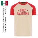 【数量限定・在庫限り・早い者勝ち!】 バレンチノ / Valentino Garavani Cotton T-Shirt With Chez Valentino...