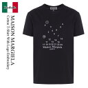 【数量限定・在庫限り・早い者勝ち!】 メゾン マルジェラ / Maison Margiela Cotton T-Shirt With Logo Embroide...