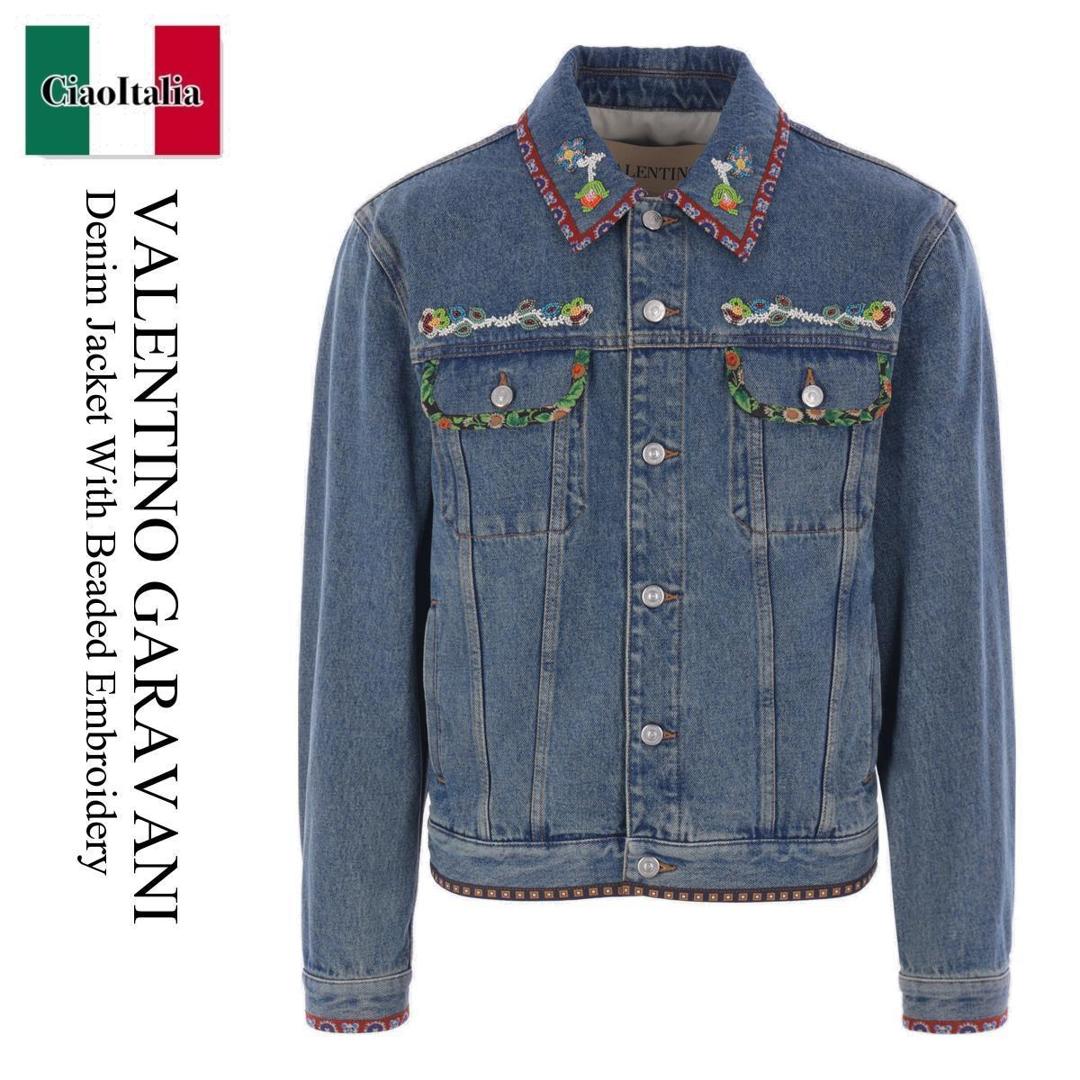 【RED VALENTINO】デニムジャケット プリント *関税/送料込み 楽天市場】デニムジャケット(ブランドバレンチノ)の通販