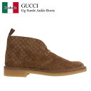 【数量限定・在庫限り・早い者勝ち!】 グッチ / Gucci Gg Suede Ankle Boots / 831283 AAEYC / 831283 AAEY...