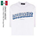 【数量限定・在庫限り・早い者勝ち!】 ディースクエアード / Dsquared2 Cotton T-Shirt With 3D Logo Print / S74...
