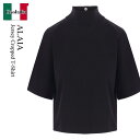 【数量限定・在庫限り・早い者勝ち!】 アズディンアライア / Alaia Jersey Cropped T-Shirt / AA9I0007J0 / AA9I0...