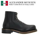 【数量限定・在庫限り・早い者勝ち!】 アレキサンダー・マックイーン / Alexander Mcqueen Maker Combat Boots In Grai...