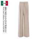 【数量限定・在庫限り・早い者勝ち!】 ブルネロクチネリ / Brunello Cucinelli Wool And Cashmere Trousers With...