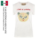 【数量限定・在庫限り・早い者勝ち!】 バレンチノ / Valentino Garavani T-Shirt Chat De La Maison In Coton...