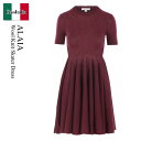 【数量限定・在庫限り・早い者勝ち!】 アズディンアライア / Alaia Wool Knit Skater Dress / AA9R2700M9 / AA9R2...