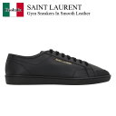 【数量限定・在庫限り・早い者勝ち!】 サンローラン / Saint Laurent Gym Sneakers In Smooth Leather / 82008...