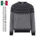 【数量限定・在庫限り・早い者勝ち!】 アレキサンダー・マックイーン / Alexander Mcqueen Wool Sweater With Skull Fa...