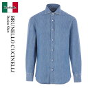 【数量限定・在庫限り・早い者勝ち!】 ブルネロクチネリ / Brunello Cucinelli Denim Shirt / MH1921718 / MH192...