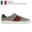 【数量限定・在庫限り・早い者勝ち!】 グッチ / Gucci Ace Sneakers In Gg Supreme Canvas / 760775 FACMZ / 760775 FACMZ 9746 / 760775FACMZ / 760775FACMZ9746 / スニーカー