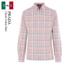 【数量限定・在庫限り・早い者勝ち!】 プラダ / Prada Check Cotton Shirt / UCN617 F0E18 / UCN617 SOOO17...