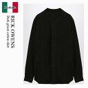【数量限定・在庫限り・早い者勝ち!】 リックオウエンス / Rick Owens Dark Green Cotton Shirt / RU02D6290FL /...