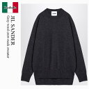 【数量限定・在庫限り・早い者勝ち!】 ジルサンダー / Jil Sander Grey Wool Crew-Neck Sweater / J21GP0003 J...