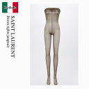 【数量限定・在庫限り・早い者勝ち!】 サンローラン / Saint Laurent Brown Tights Jumpsuit / 809807 Y37VL /...