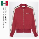【数量限定・在庫限り・早い者勝ち!】 パームエンジェルス / Palm Angels Earth Red Zip Sweatshirt With Logo / ...