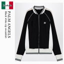 【数量限定・在庫限り・早い者勝ち!】 パームエンジェルス / Palm Angels Black White Zip Sweatshirt / PMBD080F...