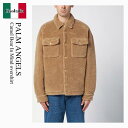 【数量限定・在庫限り・早い者勝ち!】 パームエンジェルス / Palm Angels Camel Bear In Mind Overshirt / PMES03...