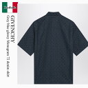 【数量限定・在庫限り・早い者勝ち!】 ジバンシィ / Givenchy Grey Blue Glossy Monogram 72 Denim Shirt / B...