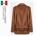 【数量限定・在庫限り・早い者勝ち!】 サンローラン / Saint Laurent Camel Wool Short Coat / 808239 Y060R /...