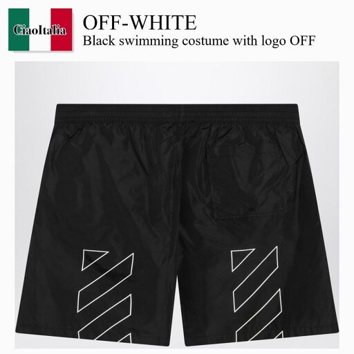 【数量限定・在庫限り・早い者勝ち!】 オフホワイト / Off-White Black Swimming Costume With Logo Off / OMFD013C99FAB001 / OMFD013C99FAB001 1001 / OMFD013C99FAB0011001 / 水着 【数量限定・在庫限り・早い者勝ち!】 オフホワイト / Off-White Black Swimming Costume With Logo Off / OMFD013C99FAB001 / OMFD013C99FAB001 1001 / OMFD013C99FAB0011001 / 水着
