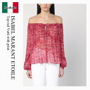 【数量限定・在庫限り・早い者勝ち!】 イザベルマランエトワール / Isabel Marant Etoile Top Red Vutti With Print ...
