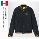 【数量限定・在庫限り・早い者勝ち!】 オフホワイト / Off-White Black Yellow Nylon Bomber Jacket / OBEH001...