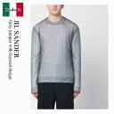 【数量限定・在庫限り・早い者勝ち!】 ジルサンダー / Jil Sander Grey Jumper With Layered Design / J22FV01...