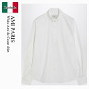 【数量限定・在庫限り・早い者勝ち!】 アミアレクサンドルマテュッシ / Ami Paris White Ami De Coeur Shirt / USH060C...