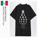 【数量限定・在庫限り・早い者勝ち!】 バレンシアガ / Balenciaga Optical Black Oversized T-Shirt / 811688 ...