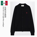 【数量限定・在庫限り・早い者勝ち!】 アミアレクサンドルマテュッシ / Ami Paris Ami De Coeur Night Blue Cardigan /...