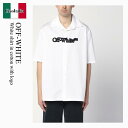 【数量限定・在庫限り・早い者勝ち!】 オフホワイト / Off-White White Shirt In Cotton With Logo / OMGG013S...