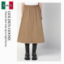 【数量限定・在庫限り・早い者勝ち!】 ゴールデングース / Golden Goose Flared Skirt With Zip In Light Brown ...