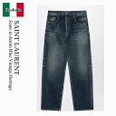 【数量限定・在庫限り・早い者勝ち!】 サンローラン / Saint Laurent Jeans In Denim Blue Vintage Heritage /...