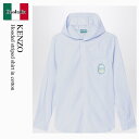 【数量限定・在庫限り・早い者勝ち!】 ケンゾー / Kenzo Hooded Striped Shirt In Cotton / K61093 / K61093...
