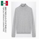 【数量限定・在庫限り・早い者勝ち!】 ブルネロクチネリ / Brunello Cucinelli Light Grey Turtleneck In Cashme...