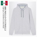 【数量限定・在庫限り・早い者勝ち!】 ブルネロクチネリ / Brunello Cucinelli Light Grey Sweatshirt In Cotton...