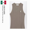 【数量限定・在庫限り・早い者勝ち!】 アミアレクサンドルマテュッシ / Ami Paris Laurel Green Ami De Coeur Tank Top...
