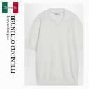 【数量限定・在庫限り・早い者勝ち!】 ブルネロクチネリ / Brunello Cucinelli Ivory Cotton Polo / M29400015C ...