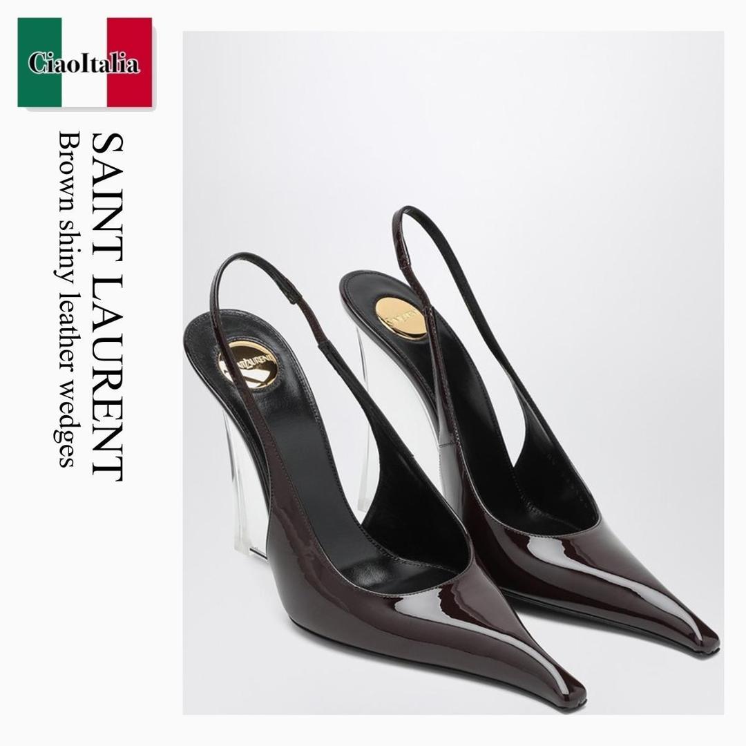 新作◆SAINT LAURENT◆YSL◆パンプス ミラー ウェッジ 楽天市場】サンローラン(靴サイズ(cm)27.0)(パンプス