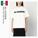 【数量限定・在庫限り・早い者勝ち!】 ジルサンダー / Jil Sander White Wide T-Shirt With Logo / J03GC0137 ...