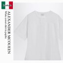 【数量限定・在庫限り・早い者勝ち!】 アレキサンダー・マックイーン / Alexander Mcqueen White Corset Shirt In Popl...