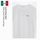 【数量限定・在庫限り・早い者勝ち!】 ジバンシィ / Givenchy White Cotton T-Shirt With Logo / BW70FJP75N ...