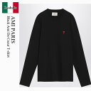 【数量限定・在庫限り・早い者勝ち!】 アミアレクサンドルマテュッシ / Ami Paris Black Ami De Coeur T-Shirt / BFUTS...