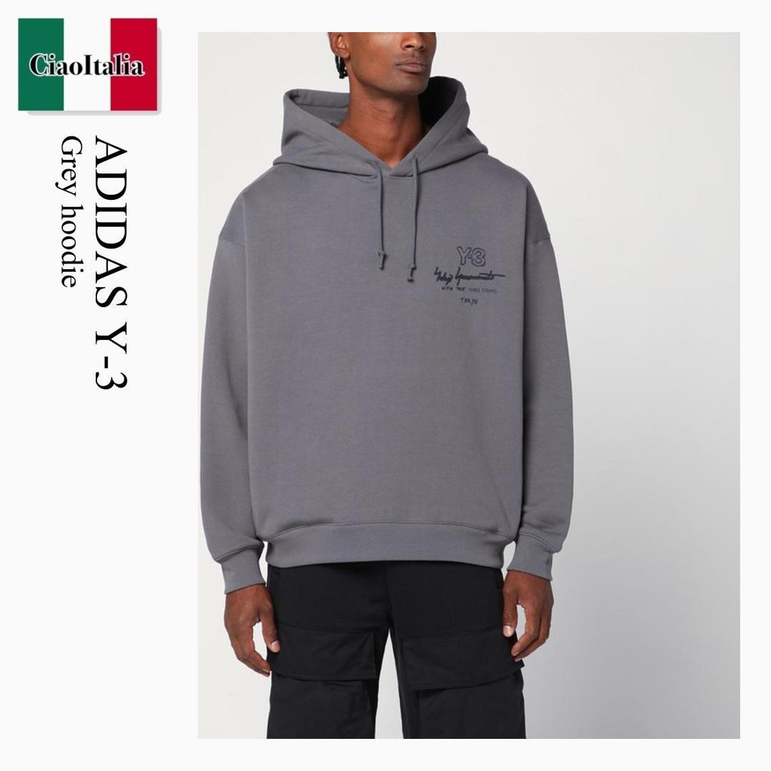 パーカー・フーディ Adidas Y-3 Grey Hoodie 楽天市場】adidas パーカー(ブランドY-3)の通販