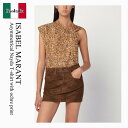 【数量限定・在庫限り・早い者勝ち!】 イザベルマラン / Isabel Marant Asymmetrical Nayda T-Shirt With Ochre...