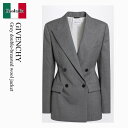 【数量限定・在庫限り・早い者勝ち!】 ジバンシィ / Givenchy Grey Double-Breasted Wool Jacket / BW30KW14F...