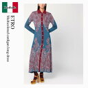 【数量限定・在庫限り・早い者勝ち!】 エトロ / Etro Multicolored Cardigan Long Dress / WRKA0084 AQ167 ...