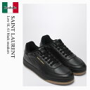 【数量限定・在庫限り・早い者勝ち!】 サンローラン / Saint Laurent Low Sl 61 Black Sneakers / 819476 00N0...